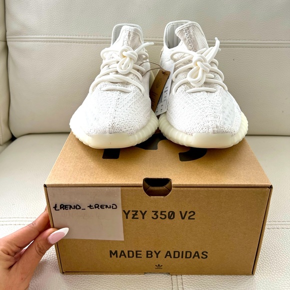 👟 Adidas Yeezy Boost 350 V2 Low Bone HQ6316 Mens Size 6.5 Women’s Size 8 Sneaker - Picture 13 of 13